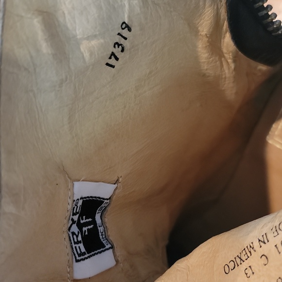 Frye Veronica Short Leather Back Zip Boots - Picture 14 of 14